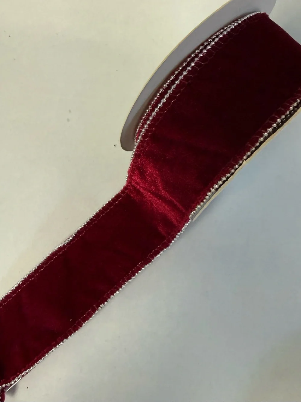JAS 4 Decorative Velvet Ribbon Spools NWT